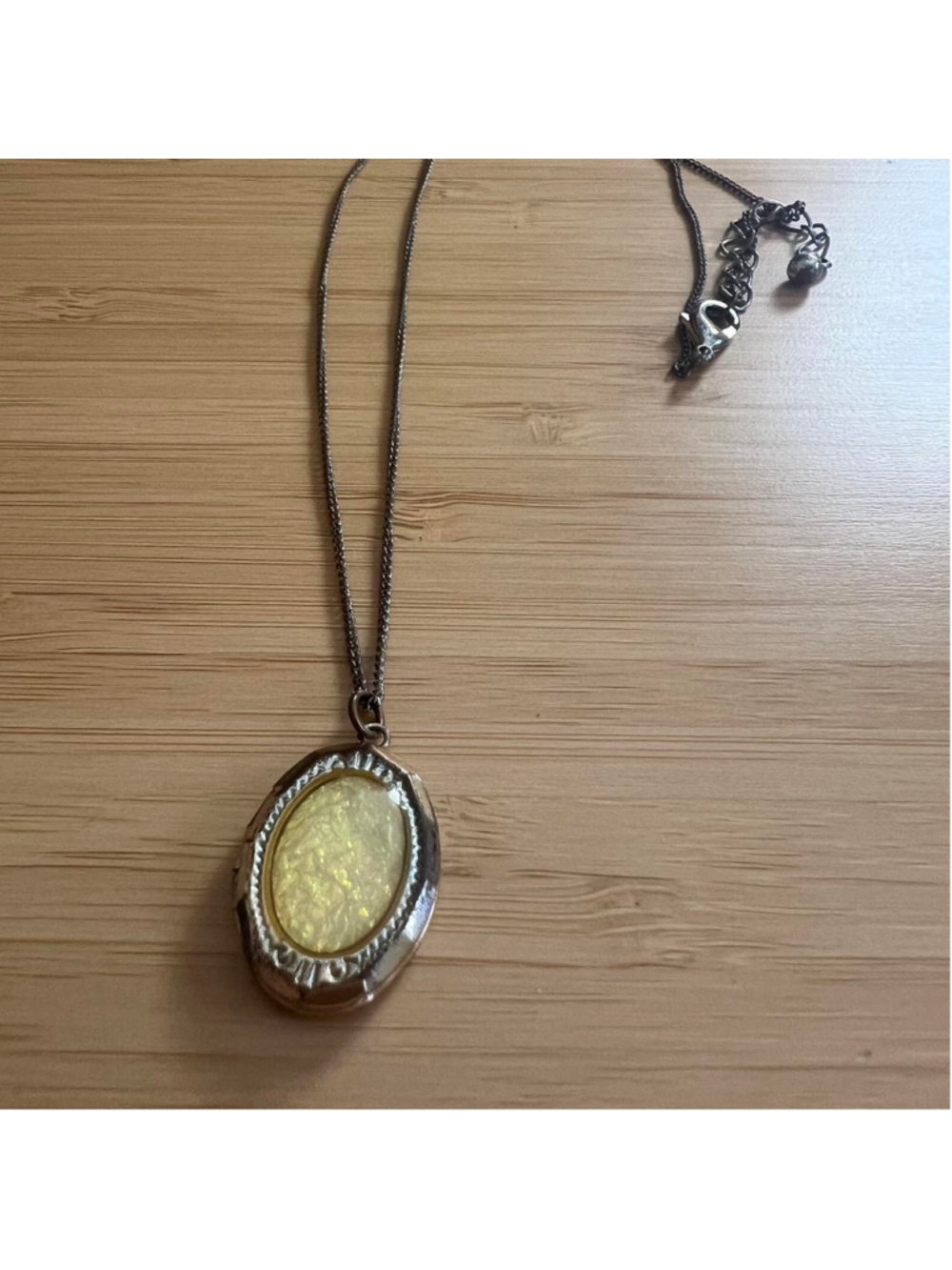 Vintage-looking gold locket
